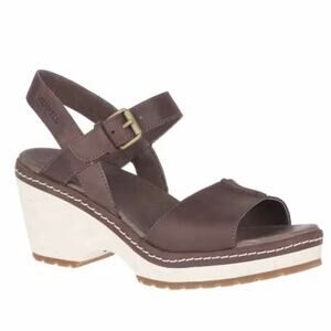 Merrell Women's Halendi Strap Sandals Bracken Leather